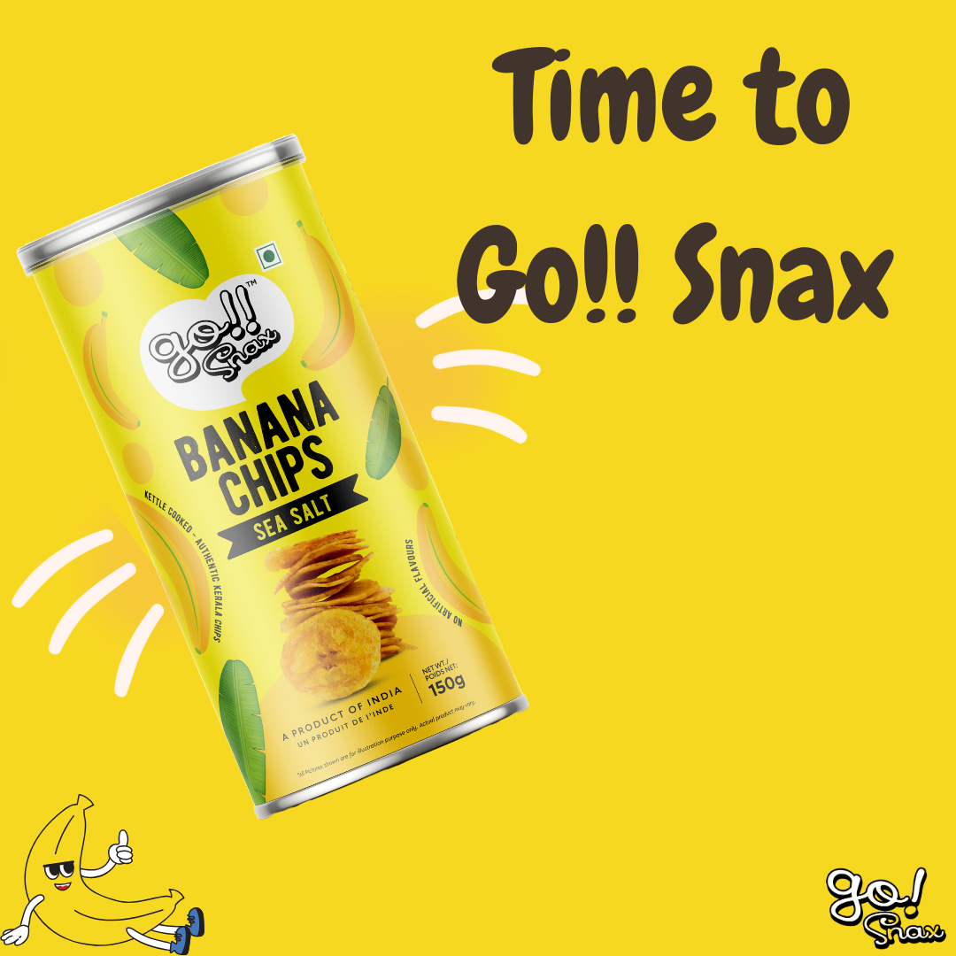Bananna Chips Sea Salt 150g