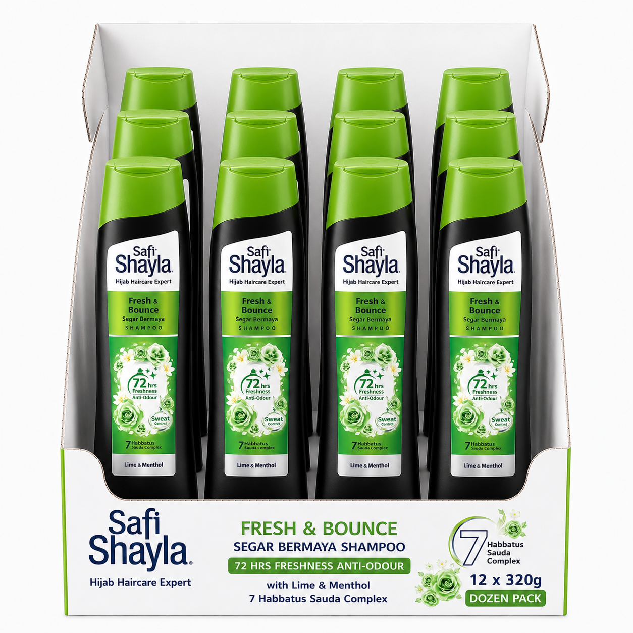 Fresh & bounce shampoo 320Gm