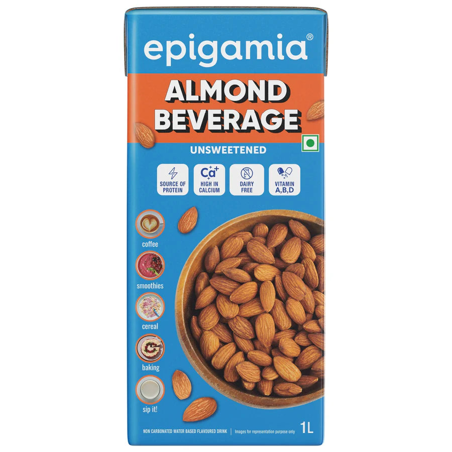 Almond Milk Plain 1 Ltr