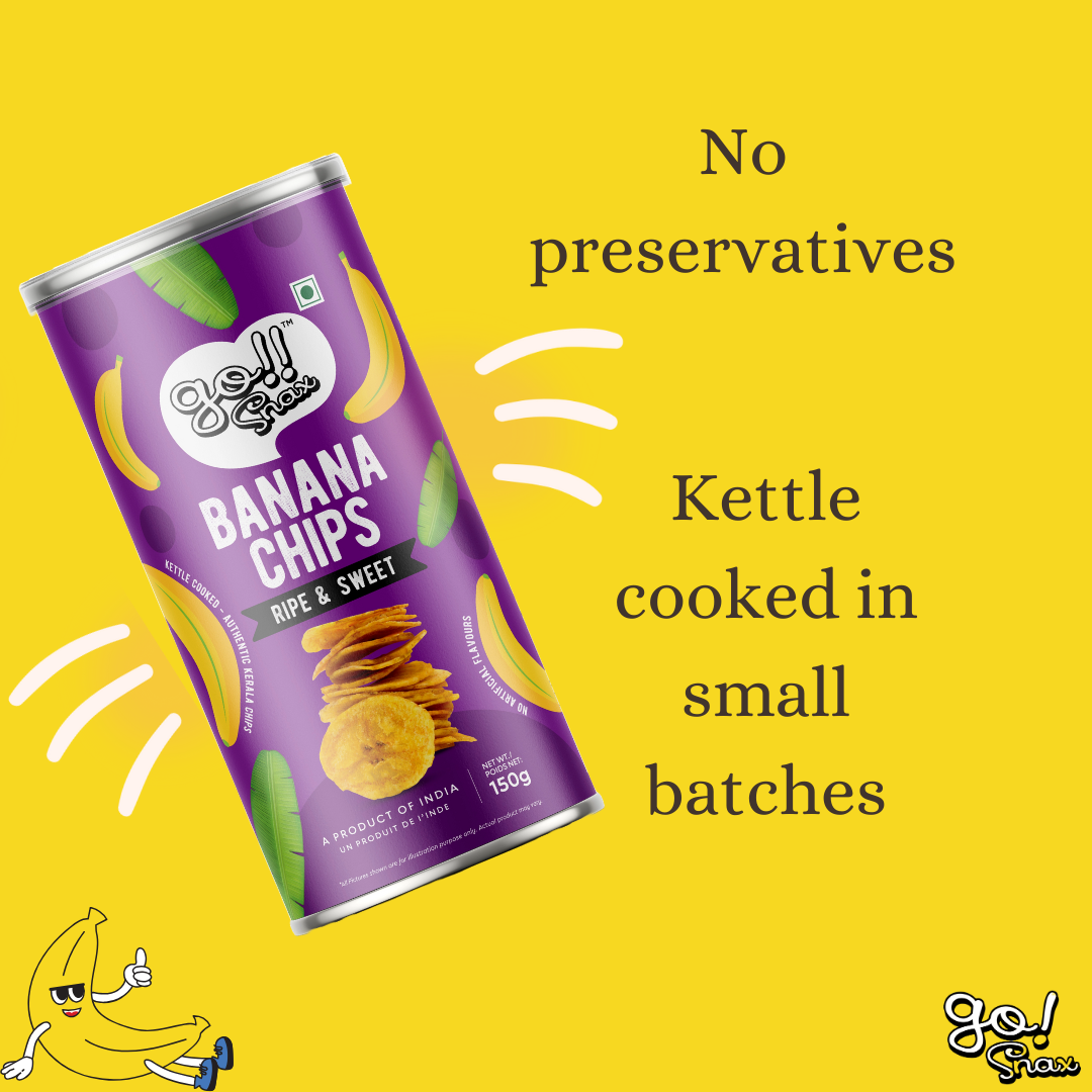 Banana Chips Ripe 150g