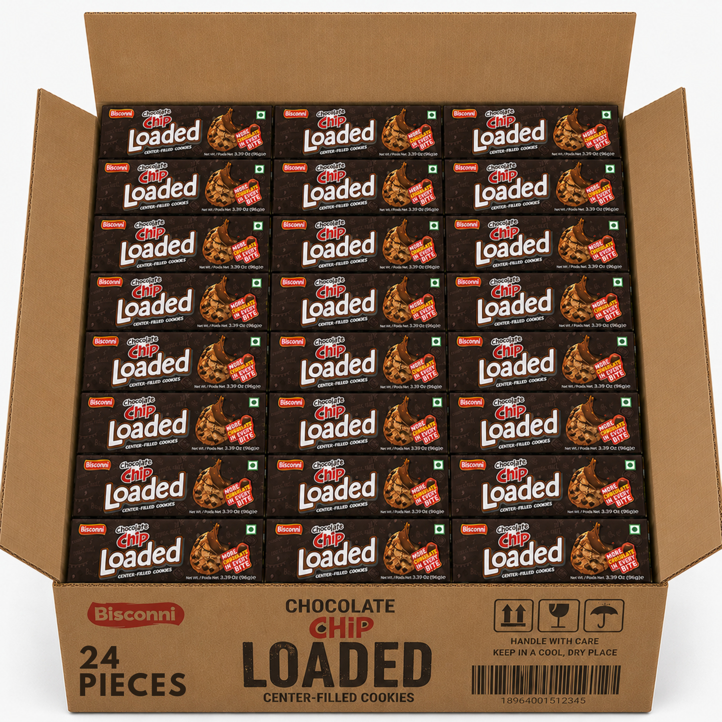 Chocolate Chip Loaded Cookies 96g