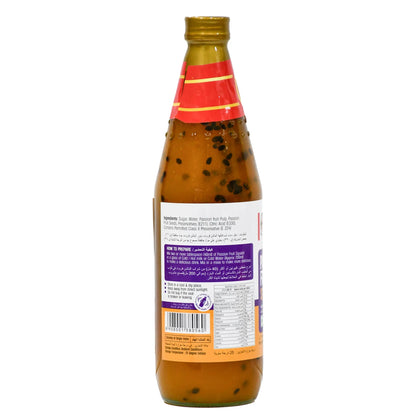 Passion fruit Squash 750ml