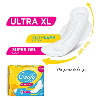 Comfy Snug Fit sanitary napkin ULTRA XL