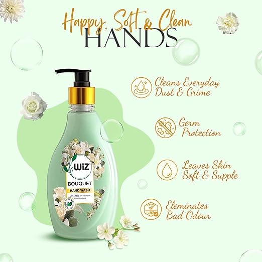 Hand Wash Dispenser Bottle - Bouquet 450ml