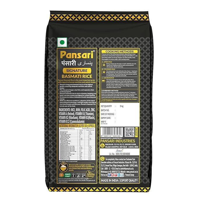 Signature Basmati rice 5kg