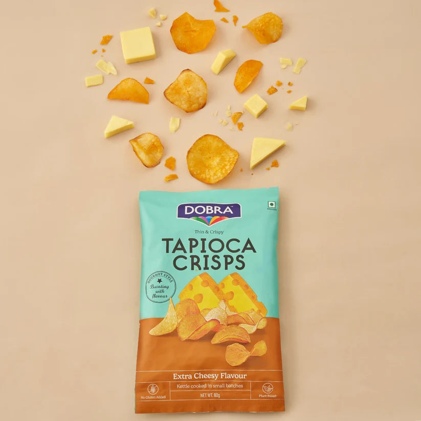 Tapioca Chips - Extra Cheesy - 60g