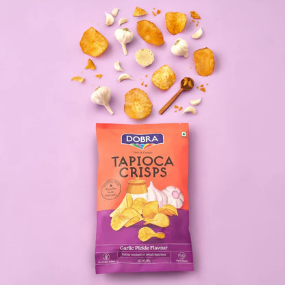 Tapioca Chips - Garlic Pickle - 60g