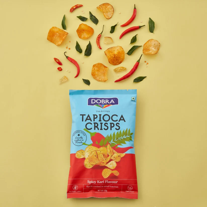 Tapioca Chips - Spicy Kari - 60g