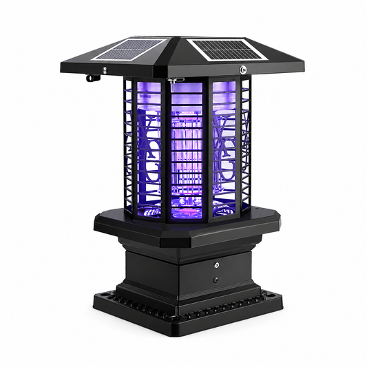 Solar-powered Insect Killer for 600 sq. ft.(Pillar Head type)