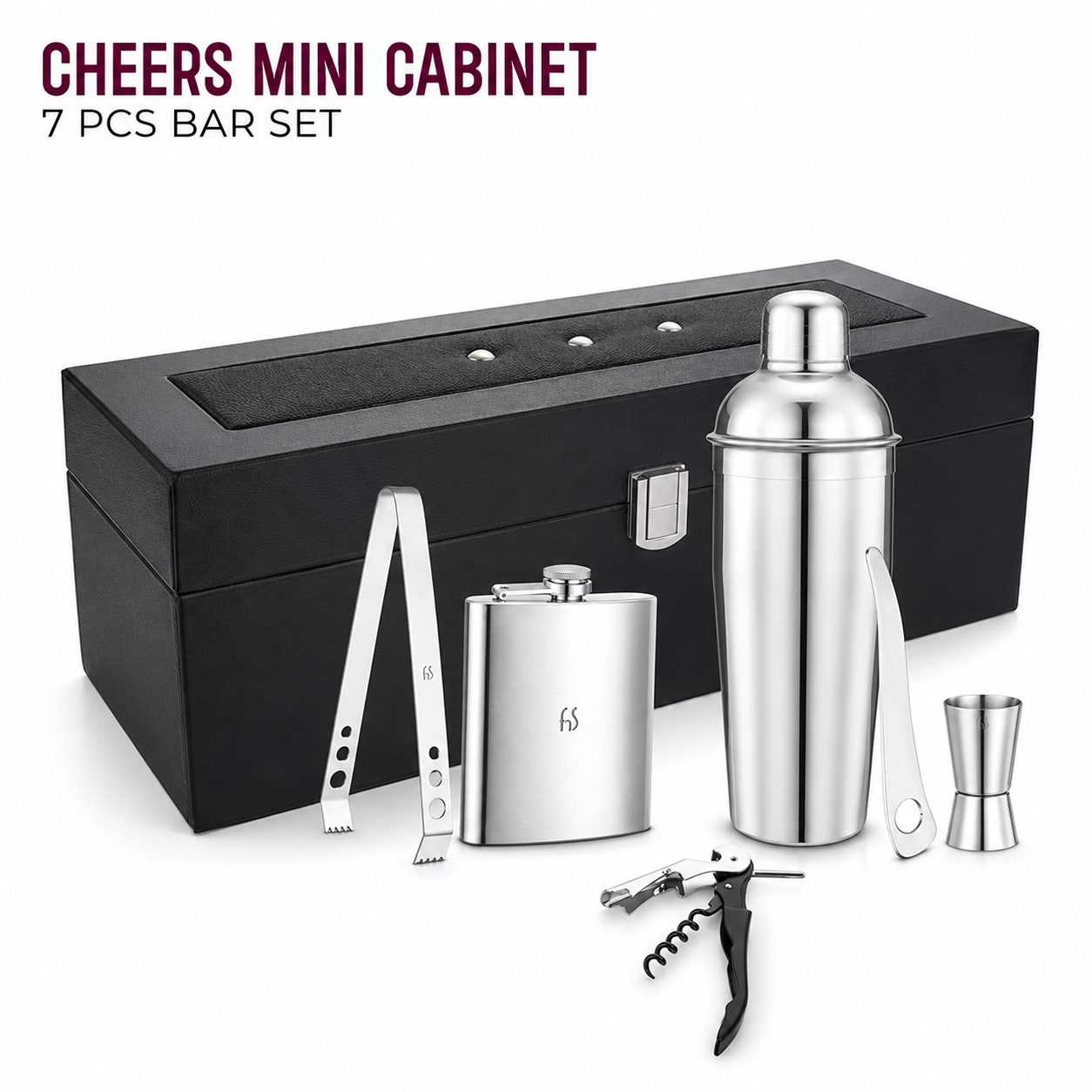 Cheers Mini Bartender Cabinet Set