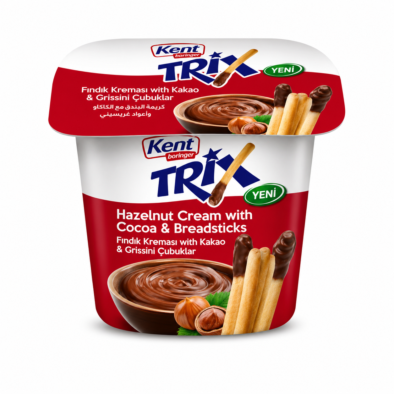 Hazelnut Spread with Cocoa Breadsticks 56 gr