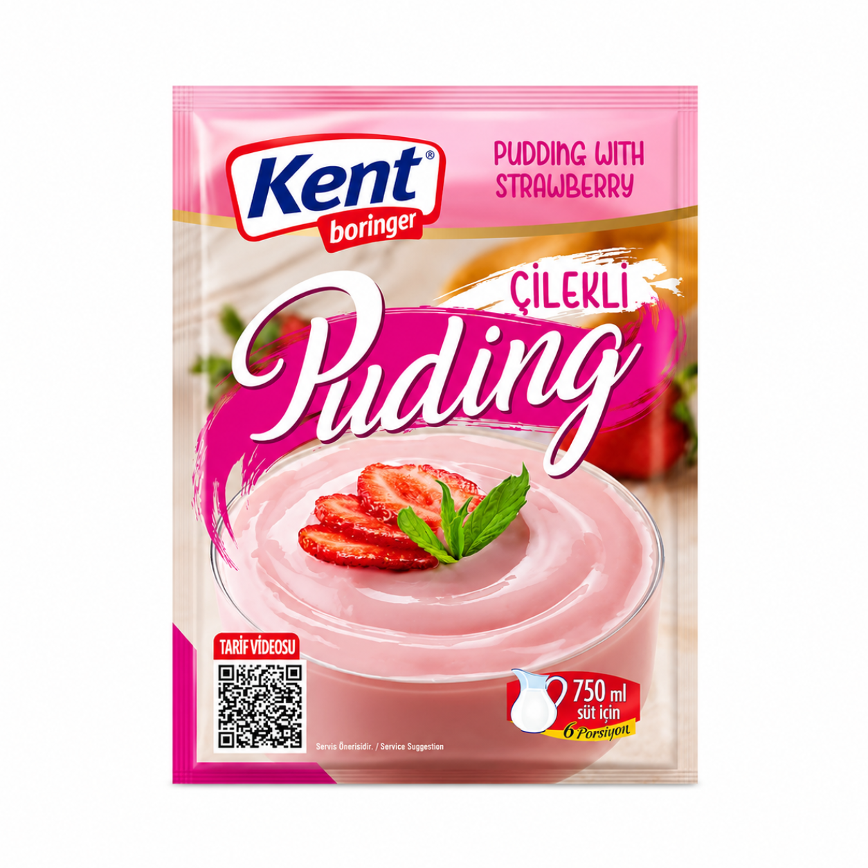 Puding Strawberry 125g