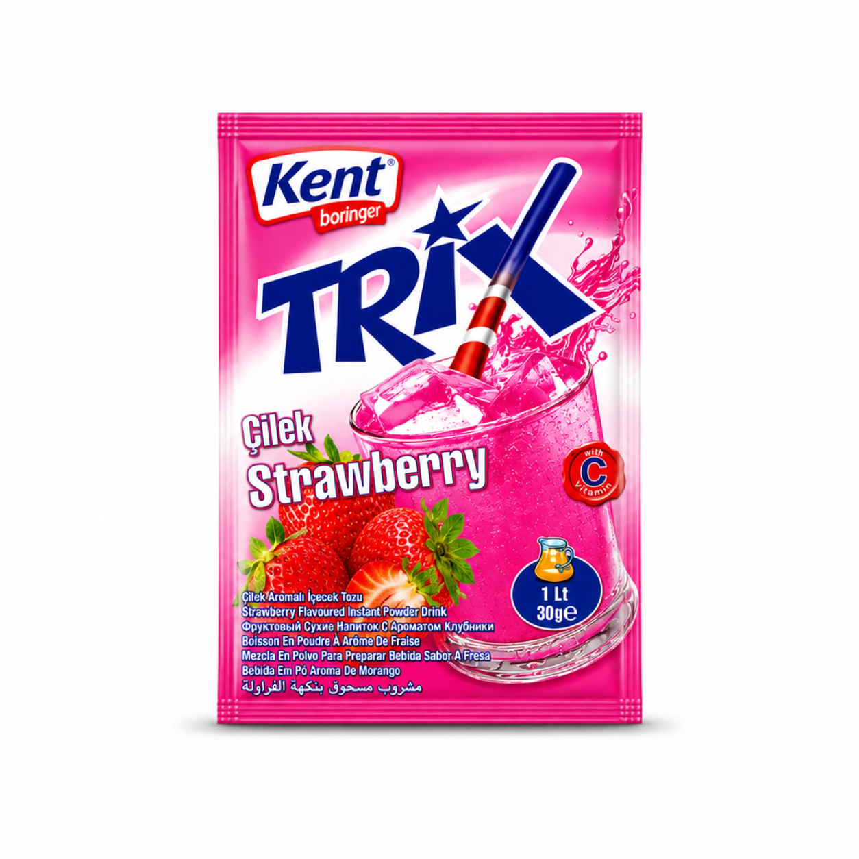 Instant Powder Drink Strawberry 9g