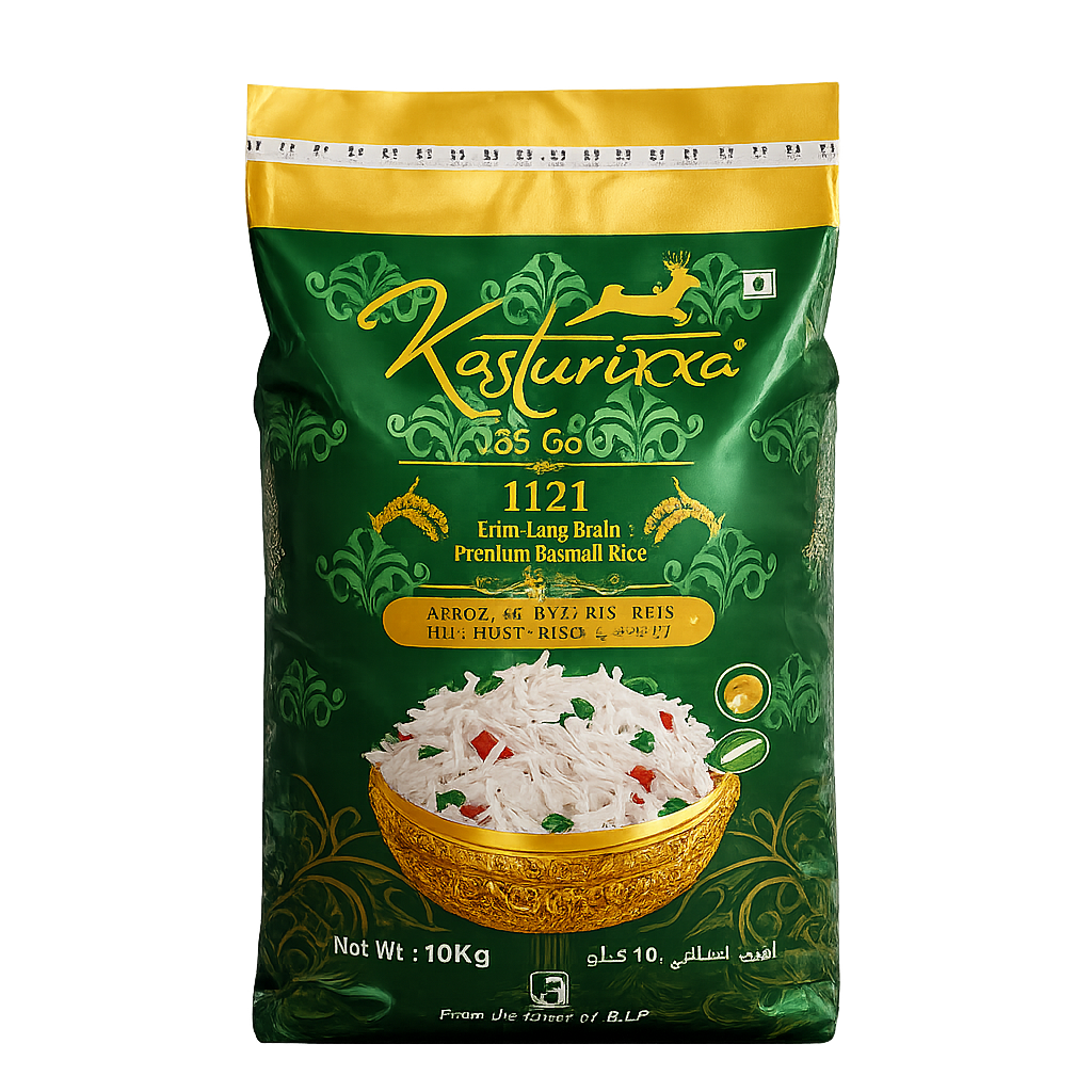 1121 Extra long grain premium steam basmati rice- 10 Kg