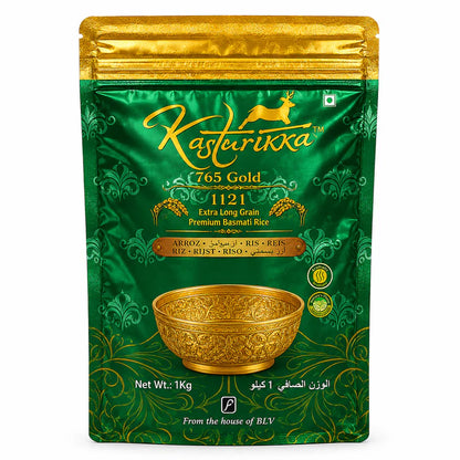 1121 Extra long grain premium steam basmati rice - 1 Kg