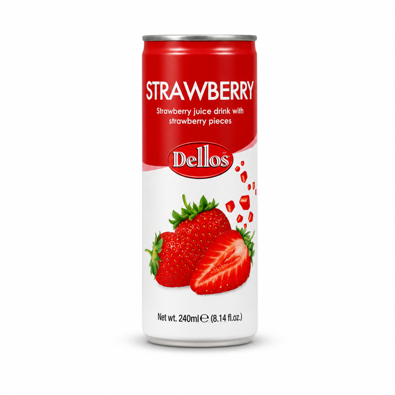 Strawberry Juice Drink With Strawberry pieces 240ml
