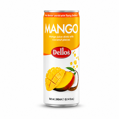 Mango Juice Drink With Coco Jelly 240ml