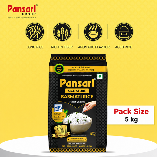 Signature Basmati rice 5kg