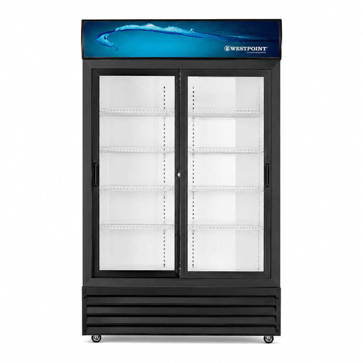 2Door Chiller With Self Closing Doors 560W (WPSN8217T2) - 800Liter
