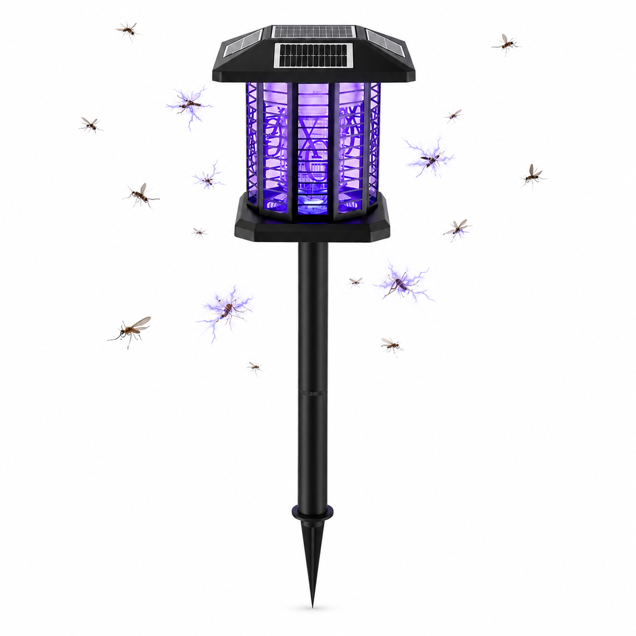 Solar-powered Insect Killer for 600 sq. ft.(Insert type)