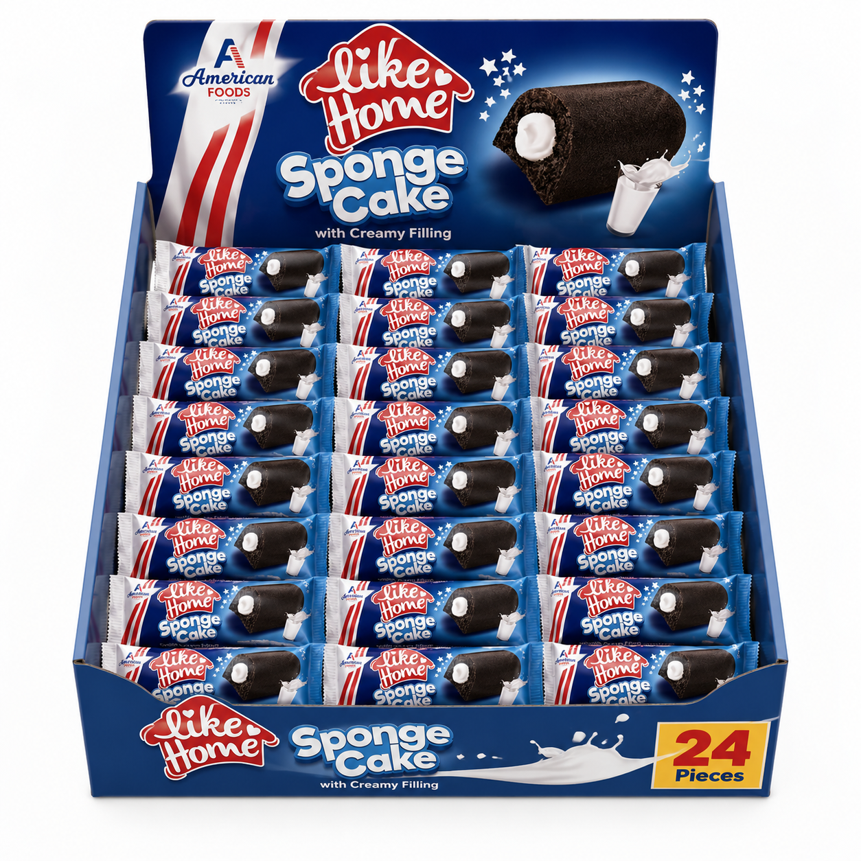 Sponge Cake (Chocolate Cream) 40g