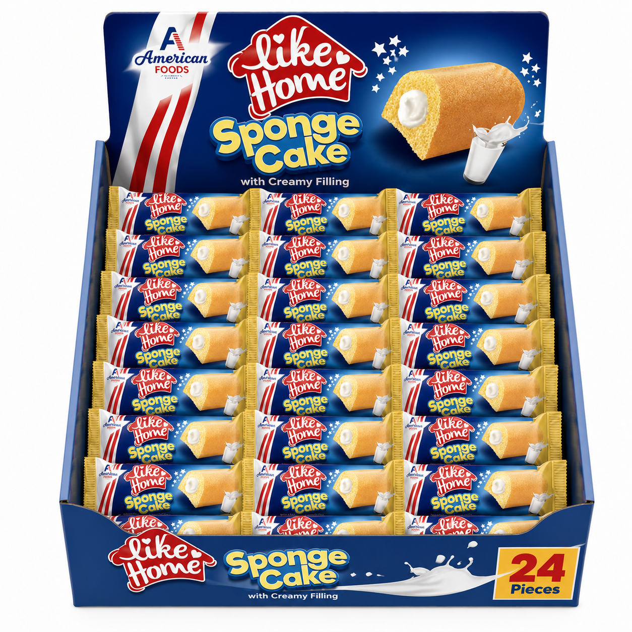 Sponge Cake (Cream Filling) 40g