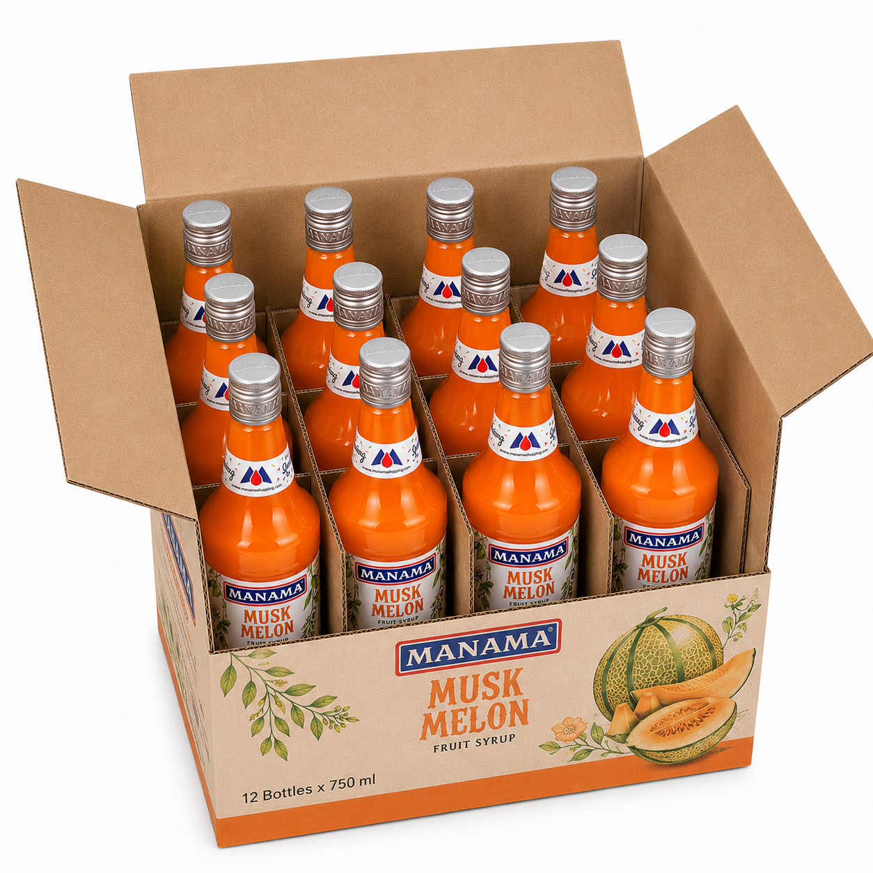 Musk Melon Fruit Twist 750ml
