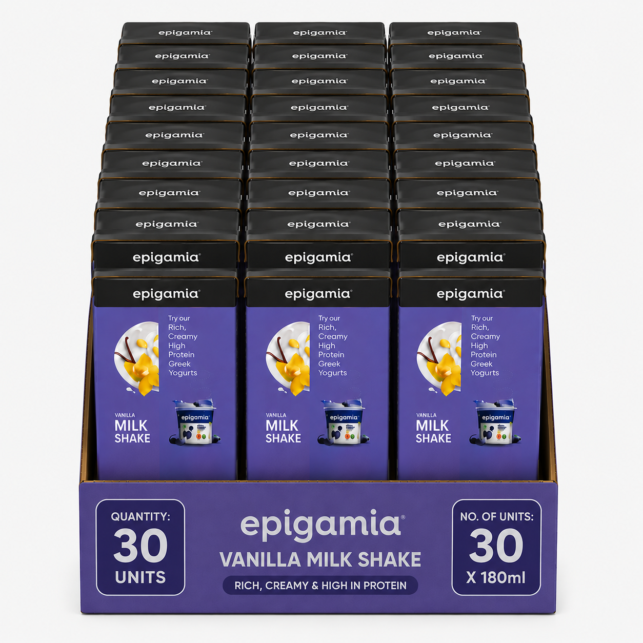 Vanilla Milkshake (Skimmed Milk)  180ml