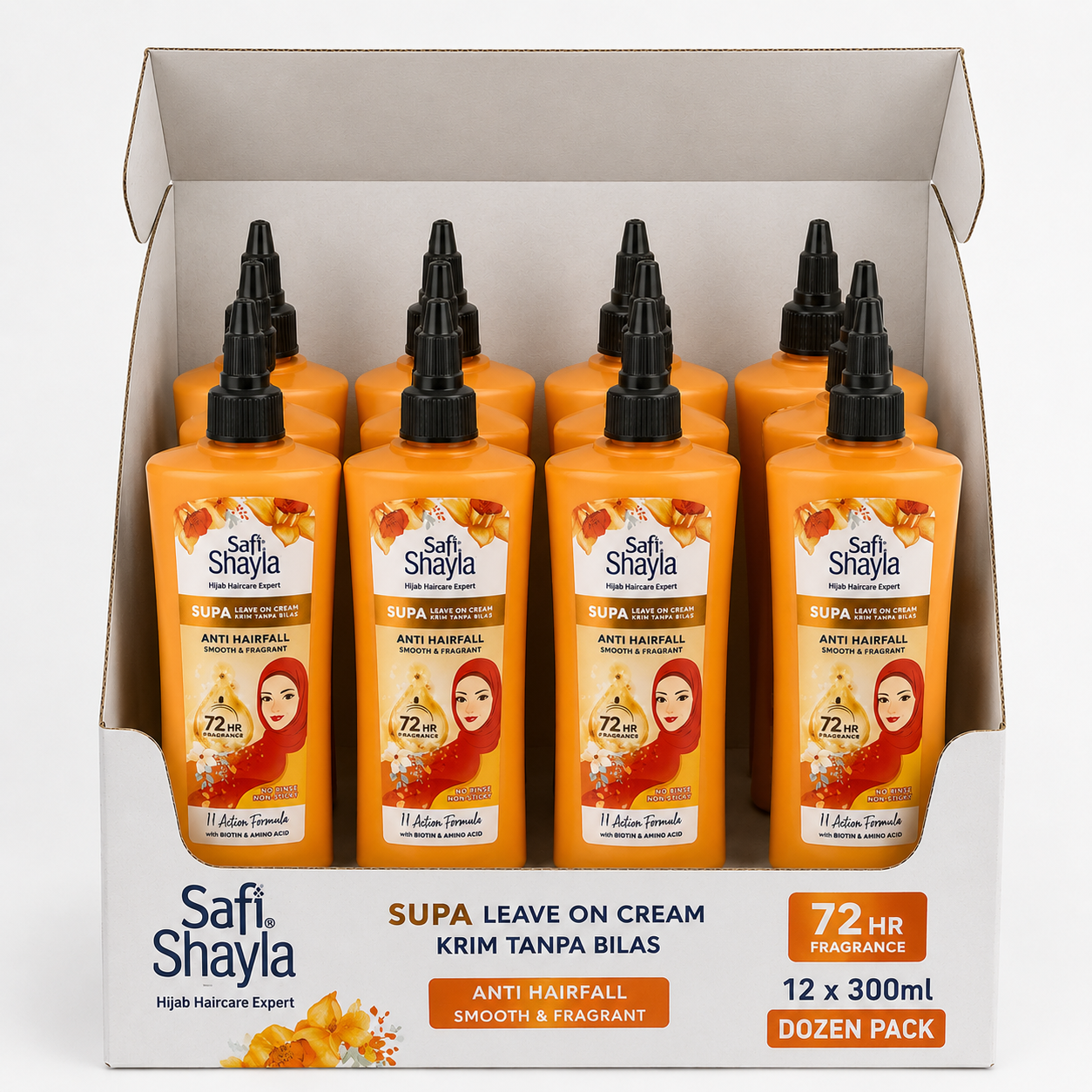 SUPA anti hairfall, smooth & fragrant leave on cream 120ML