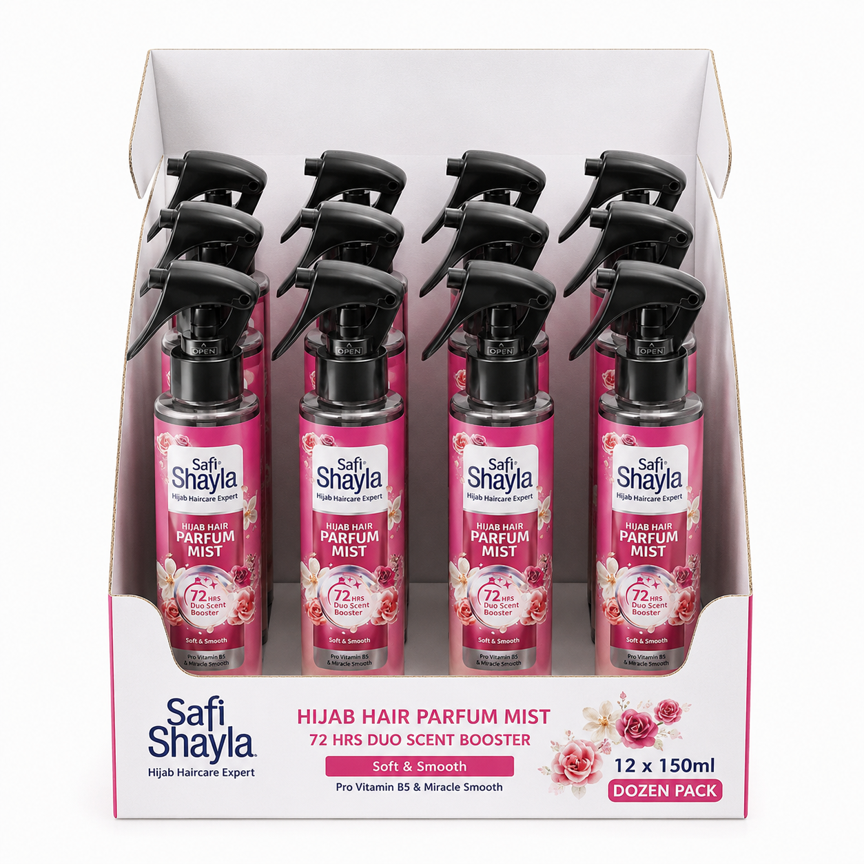 Soft & smooth hair & hijab parfum mist 100Gm