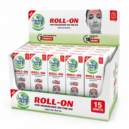 Strong headache and back Roll on 10ml / Faster relaxation