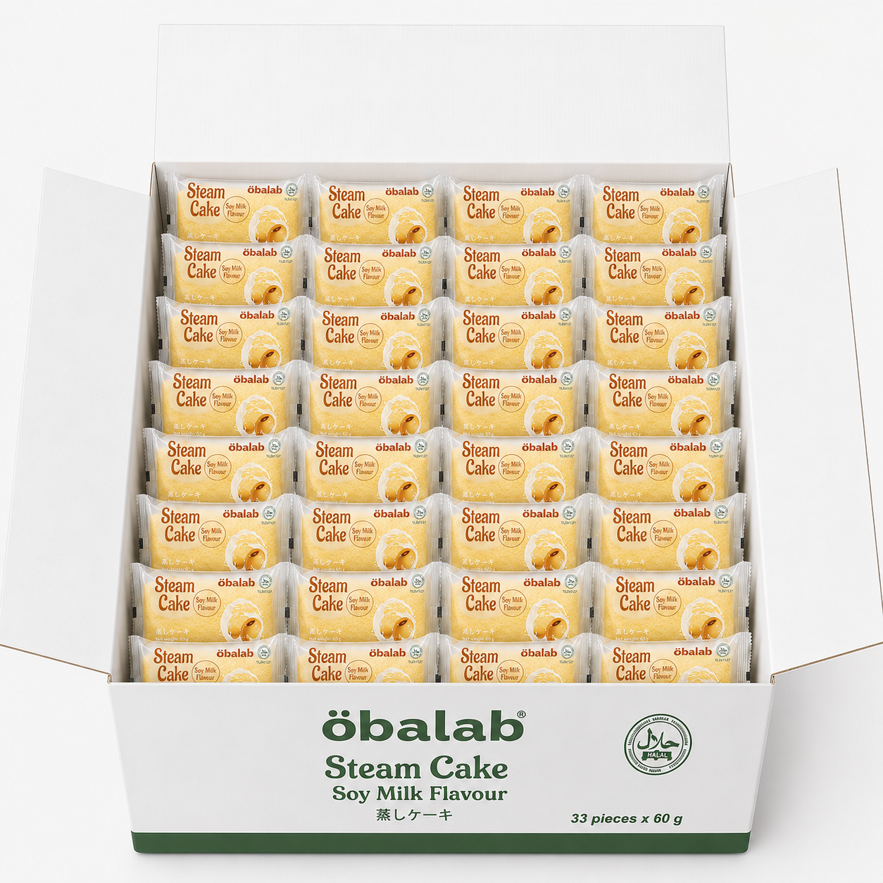 Steamed Cake Soy Milk 60g