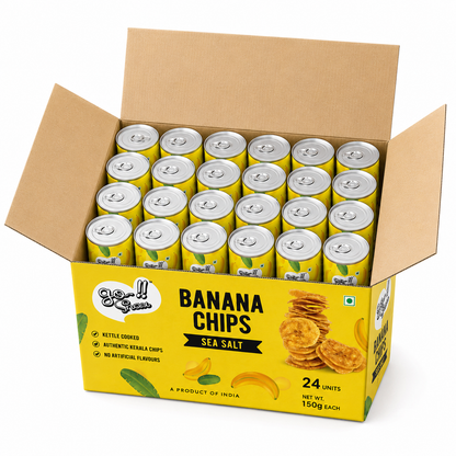 Bananna Chips Sea Salt 150g