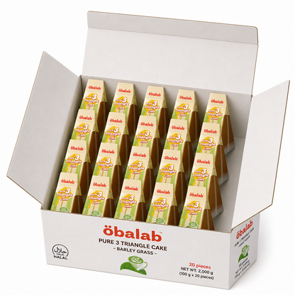 Triangle Cake- Barley Grass 100g
