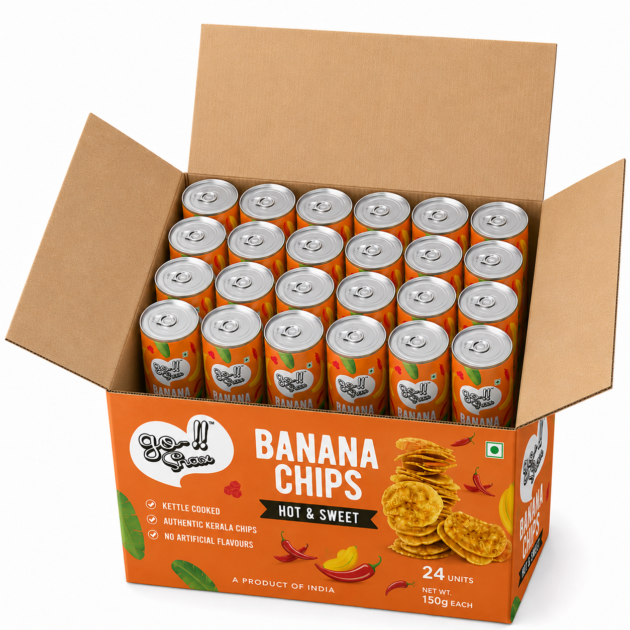 Banana Chips Hot Sweet 150g