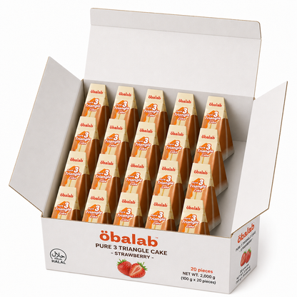 Triangle Cake- Strawberry 100g