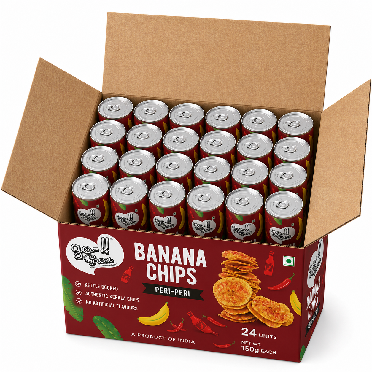 Banana Chips Peri Peri 150g