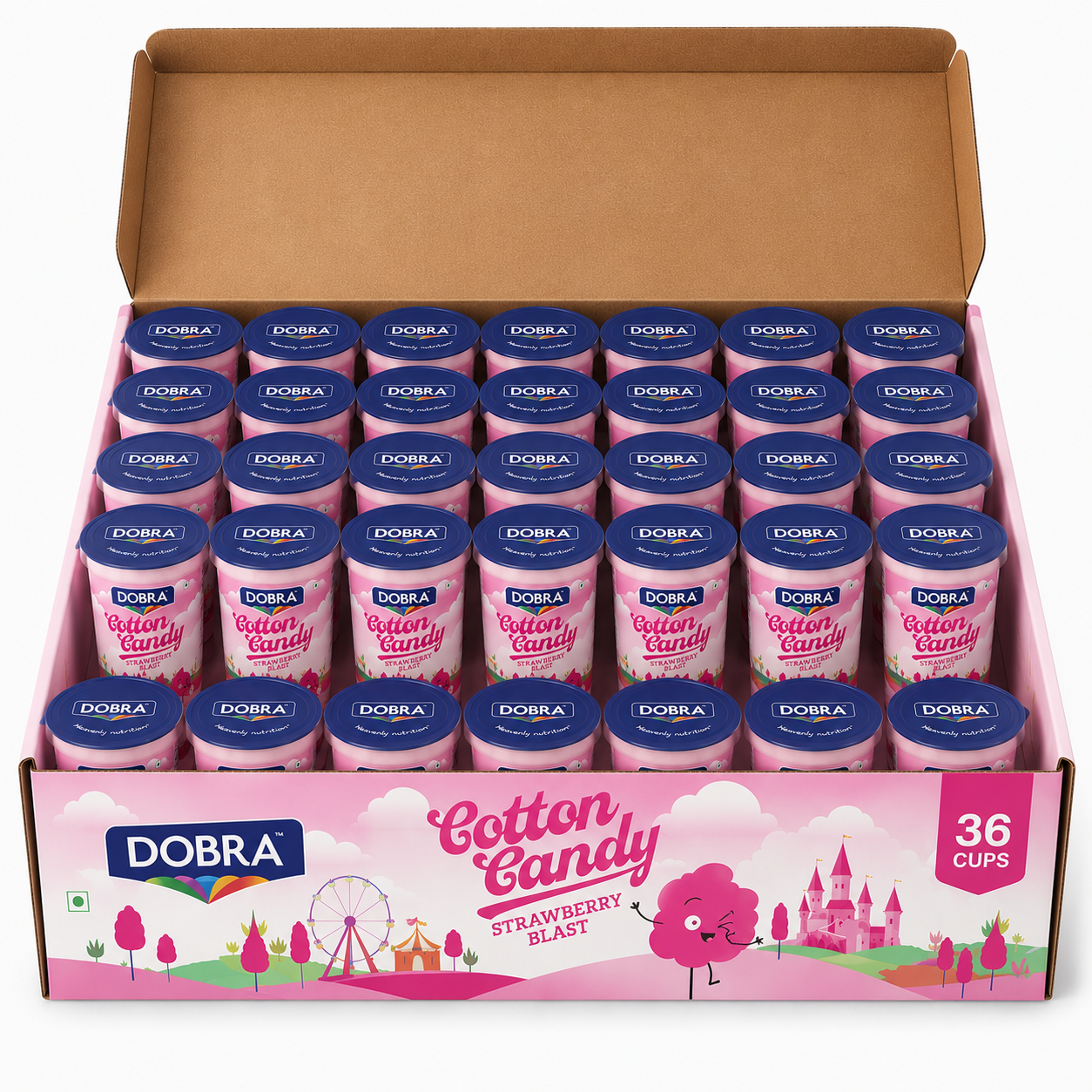 Dobra Cotton Candy - Strawberry Blast - 13.5g