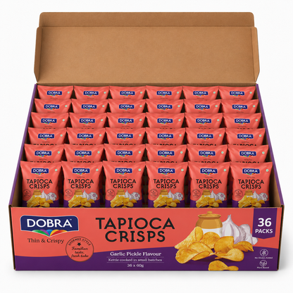 Tapioca Chips - Garlic Pickle - 60g