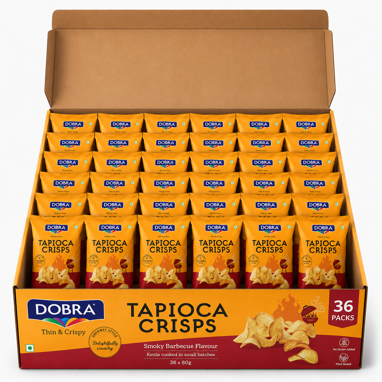 Tapioca Chips - Smoky Barbeque - 60g