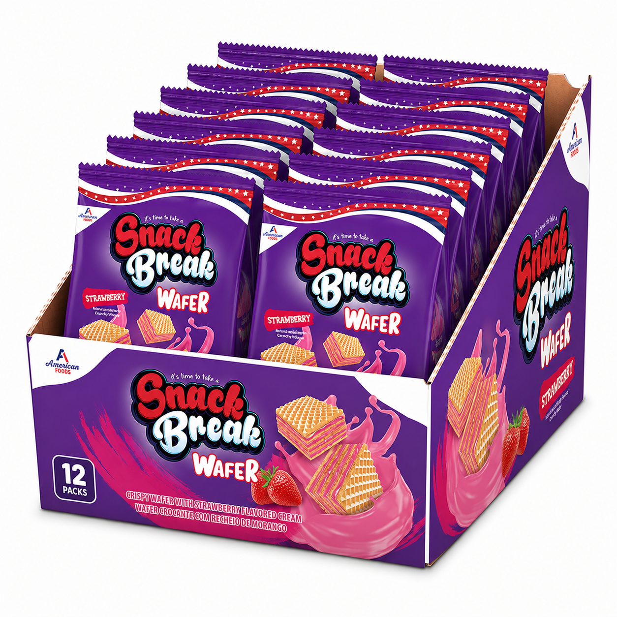 Wafer (Strawberry) 180g