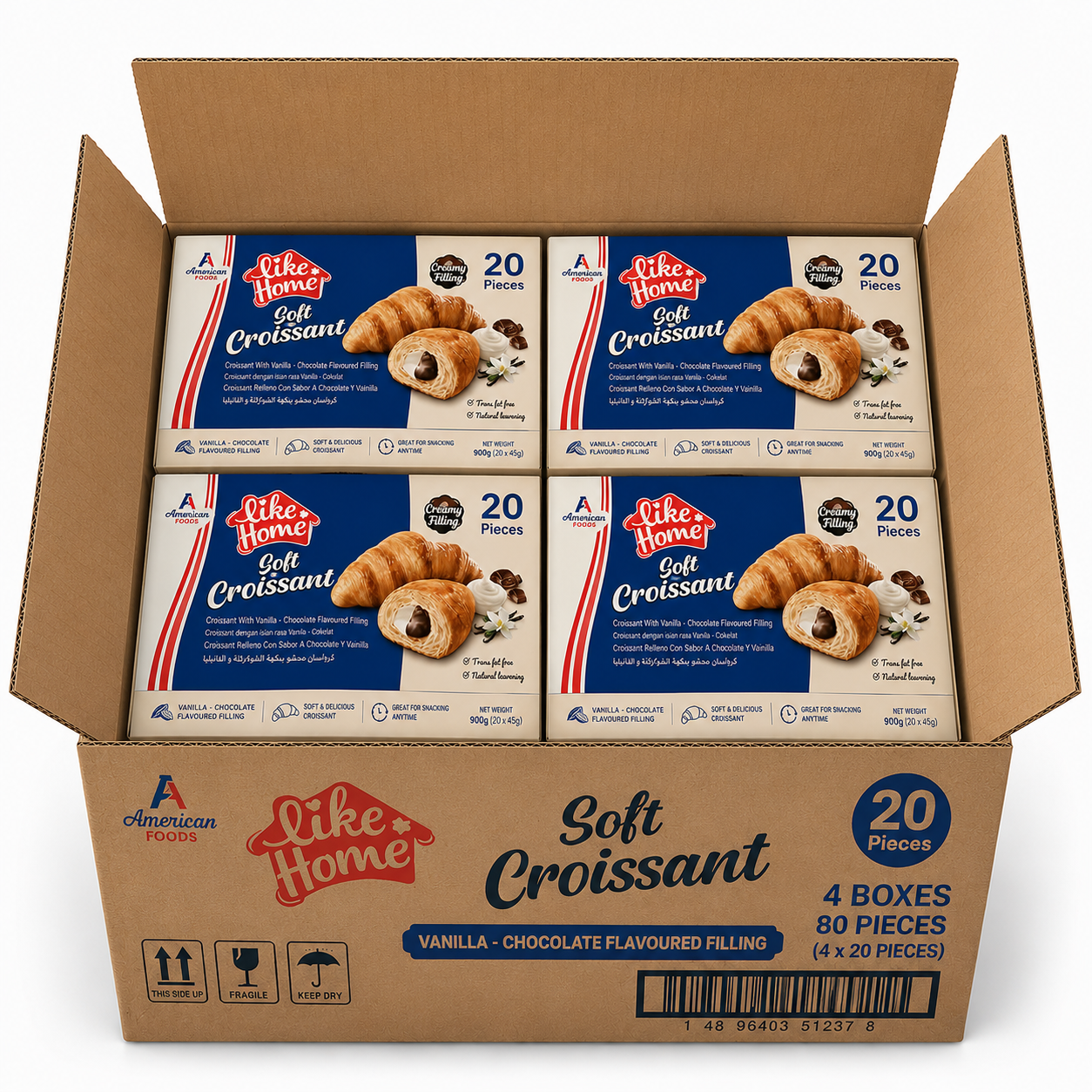 Croissant/Chocolate-Vanilla 40g