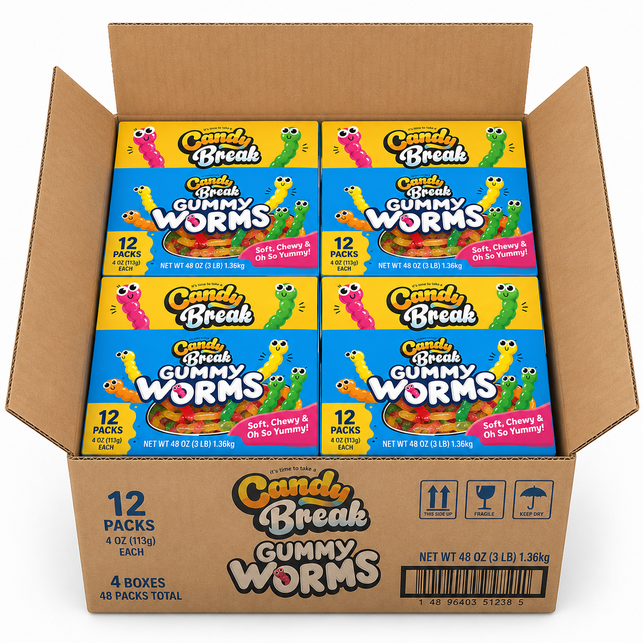 Gummy Worms 113g