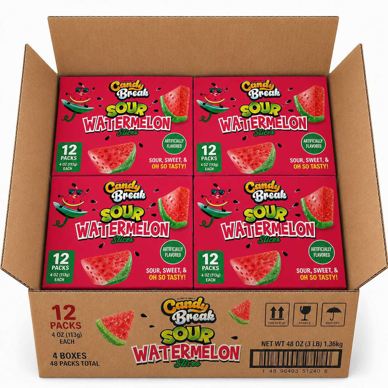 Sour Watermelon Slices 113g