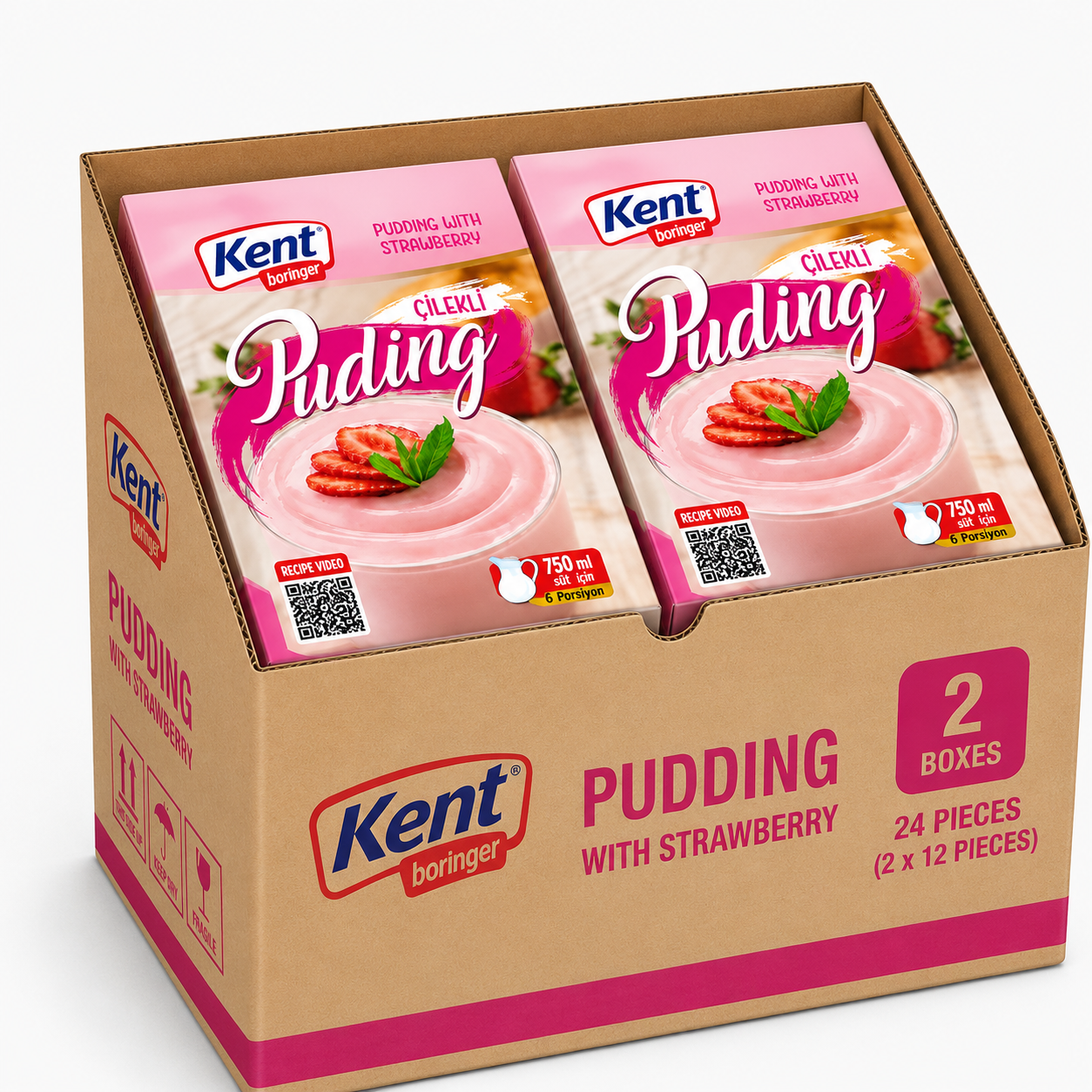 Puding Strawberry 125g