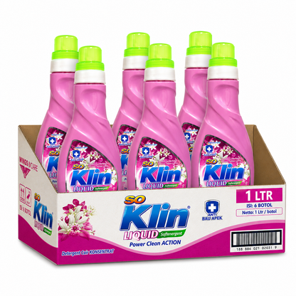 Liquid Detergent (Dark Pink) 1 Litre