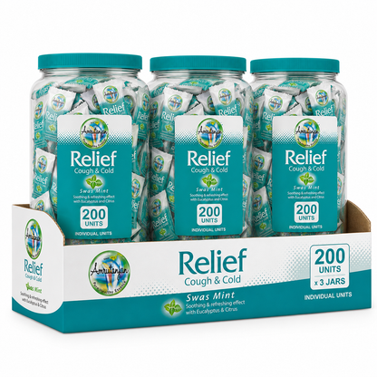Relief Swas Mint 200pc