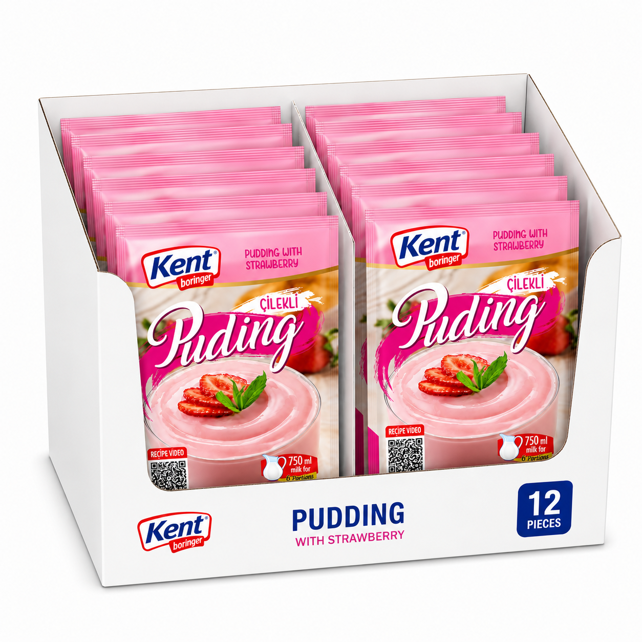 Puding Strawberry 125g