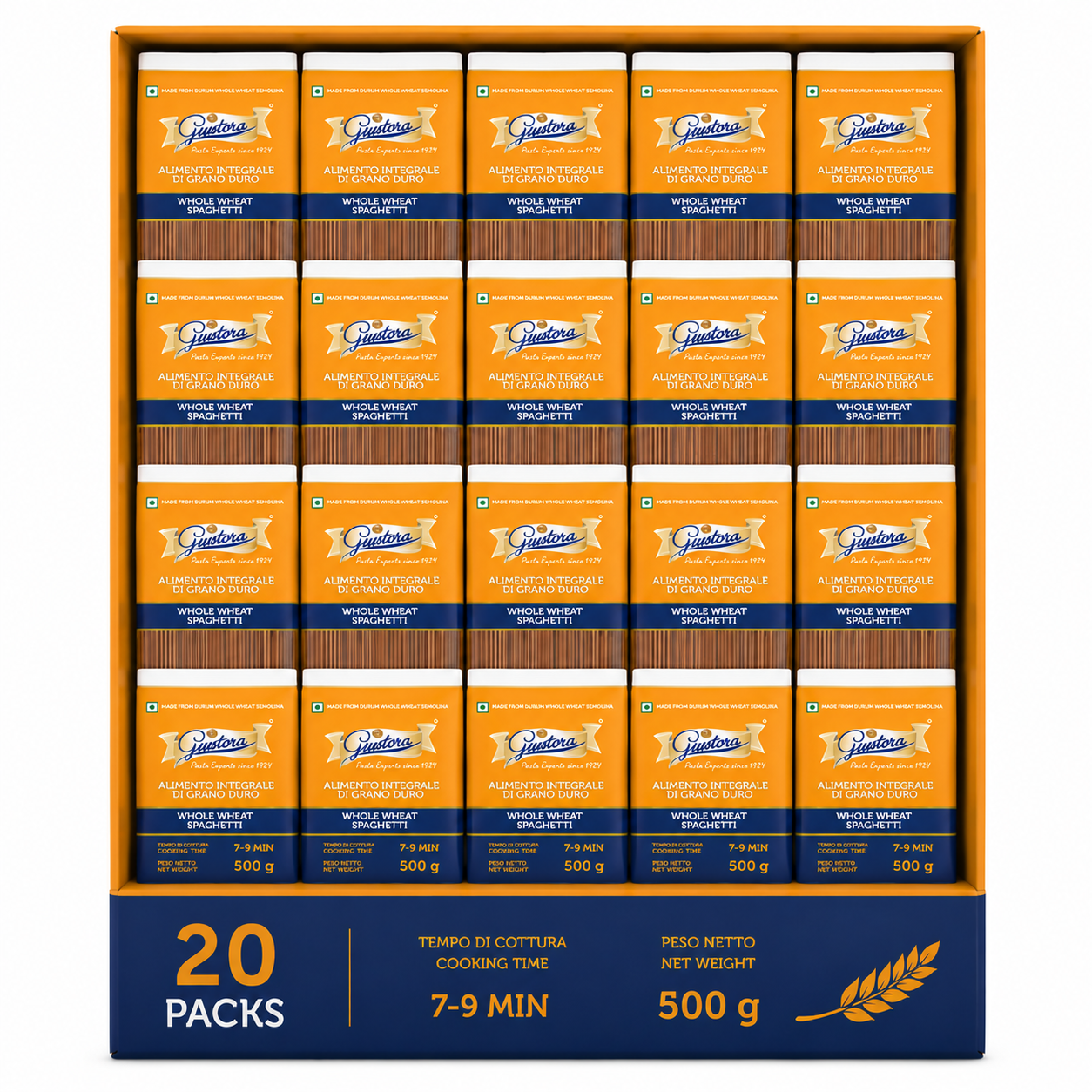 Pasta Whole Wheat Spaghetti 500g