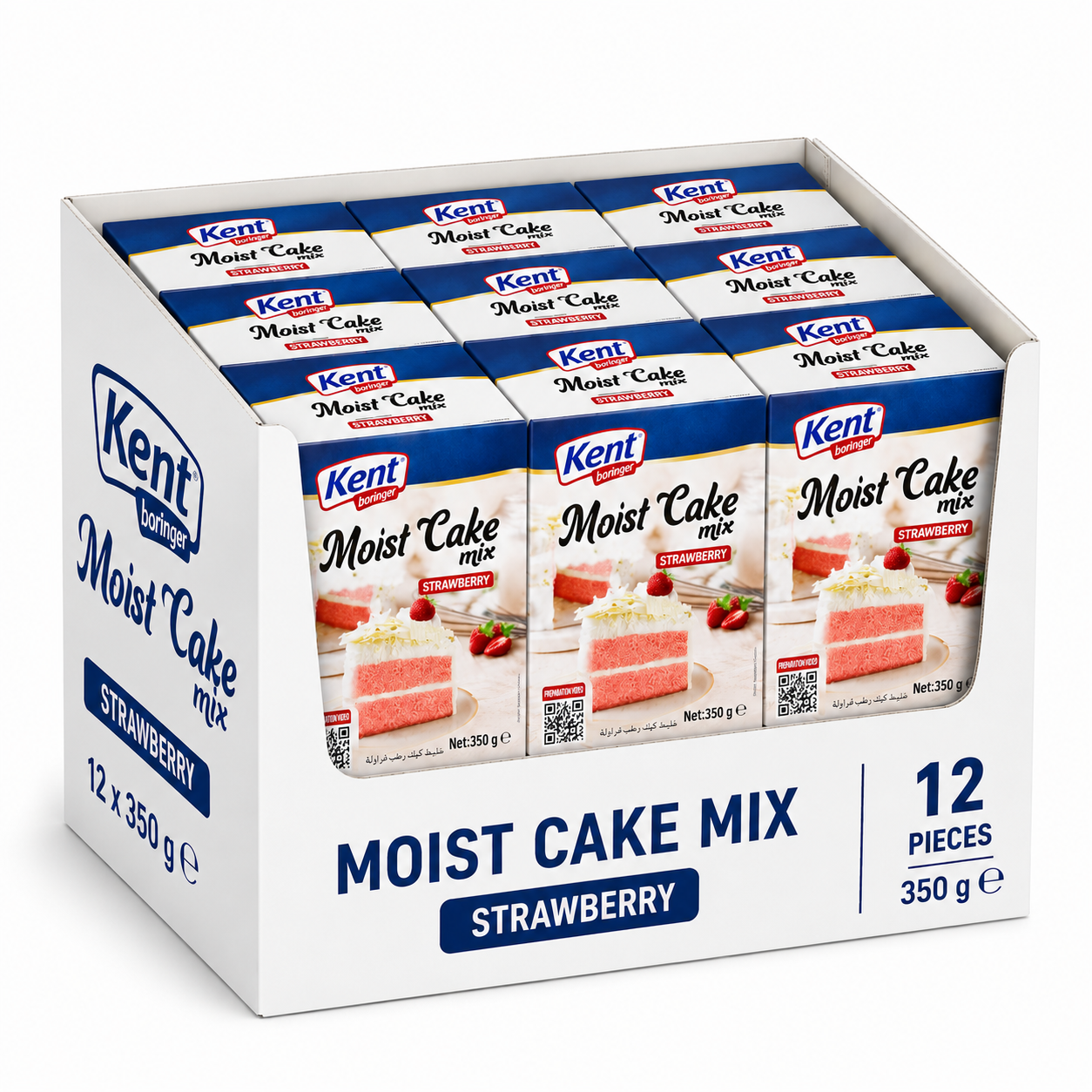 Cake Mix Strawberry 350g